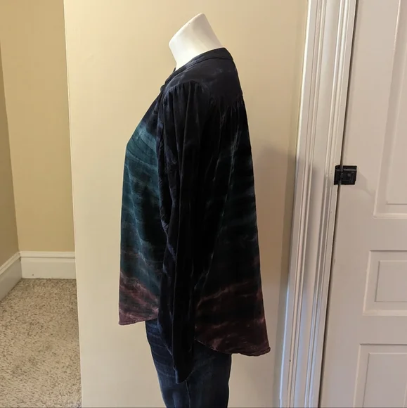 River + Sky organic cotton Slub Ojai blouse size xs - Picture 5 of 11